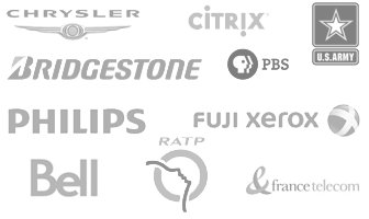 Customers using our Service order software Customers using our Service order software